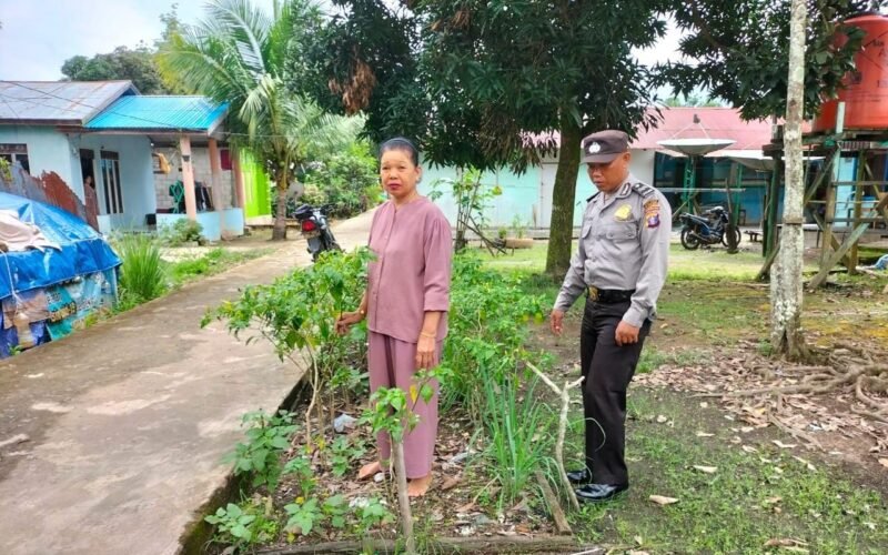 Personel Polsek Maliku Sosialisasi Kepada Masyarakat Kecamatan Maliku