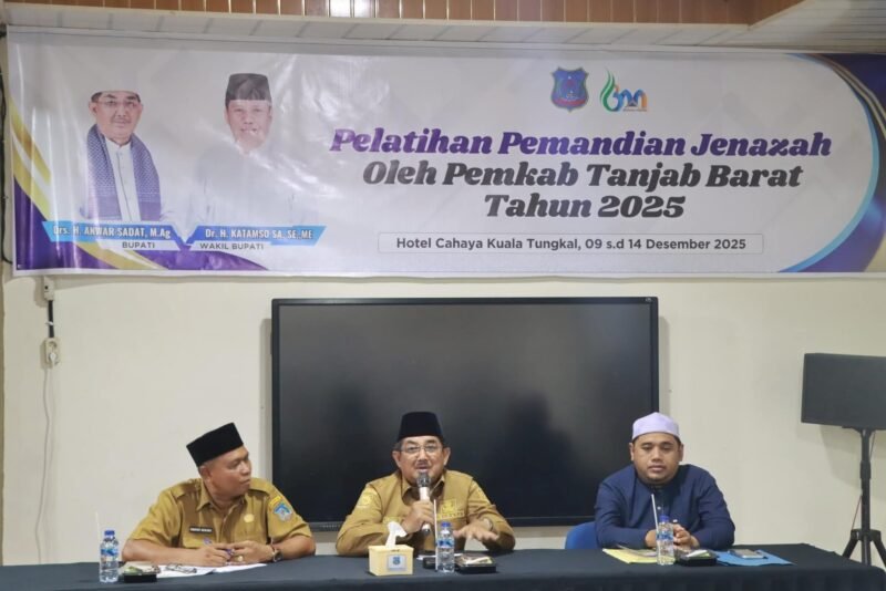 TargetNews.ID/Istimewah/Pemerintah Kabupaten Tanjung Jabung Barat kembali menunjukkan komitmennya dalam memperkuat pelayanan sosial-keagamaan bagi masyarakat. Senin (9/12/2025),