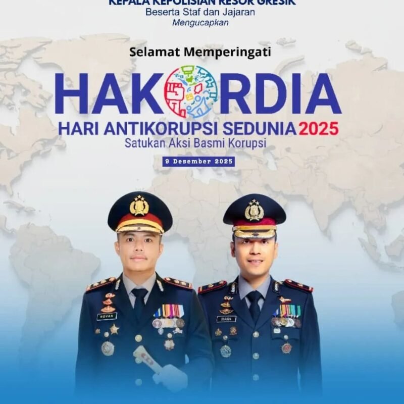 TargetNews.ID/Foto/Hari Anti Korupsi Sedunia (Hakordia) jatuh pada tanggal 9 Desember 2025. Peringatan tahun ini mengusung tema