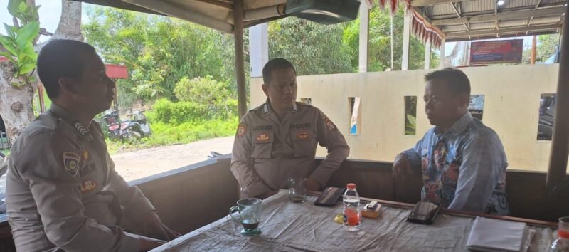 Sambang ke Masyarakat, Personel Polsek Maliku Lakukan Sosialisasi dan Imbauan