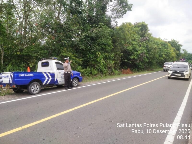 Satlantas Patroli di Daerah Rawan Laka dan Pelanggaran Lalulintas