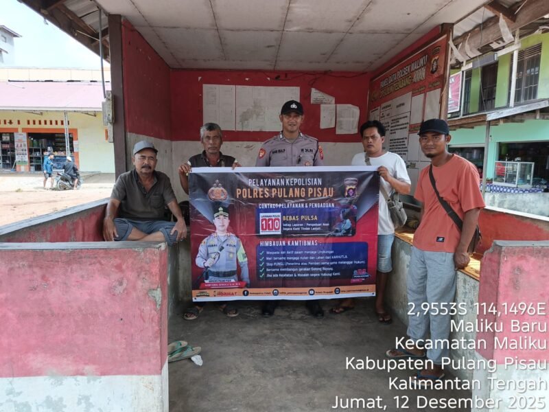 Melalui Kegiatan Sambang, Polsek Maliku Ajak Masyarakat untuk Wujudkan Kamtibmas yang Aman