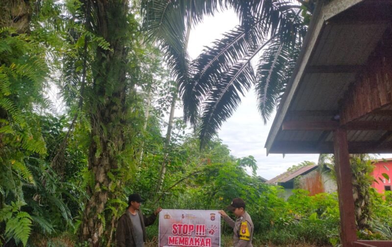 Sampaikan Imbauan Kamtibmas Kepada Masyarakat oleh Personel Polsek Maliku