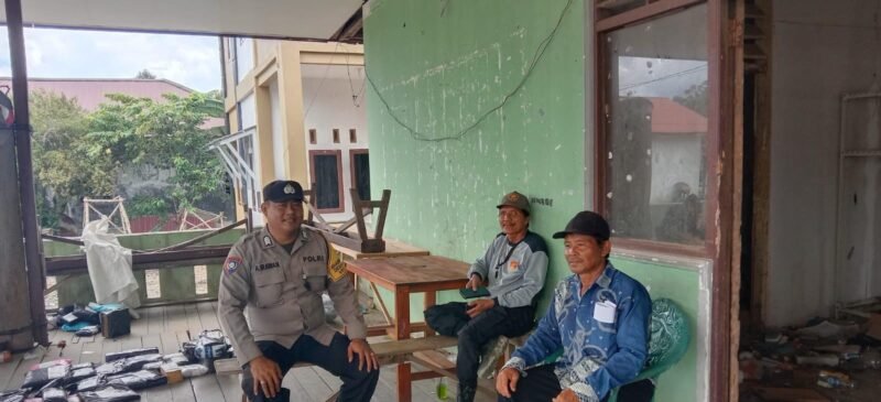 Polsek Maliku Sambangi Masyarakat dengan Beri Imbauan