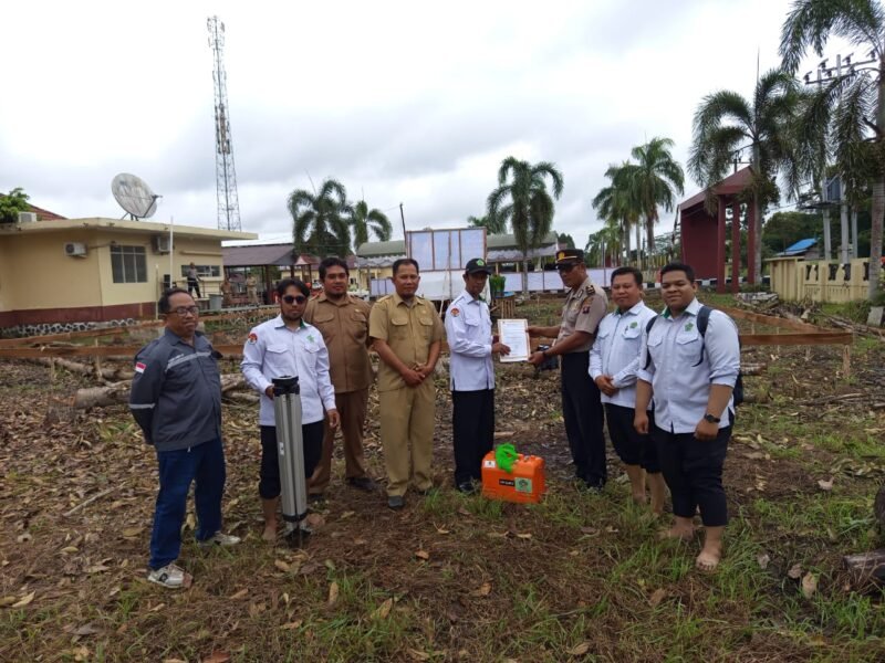 Polres Pulang Pisau Validasi Arah Kiblat Masjid Baru, Gandeng Kemenag untuk Akurasi Maksimal