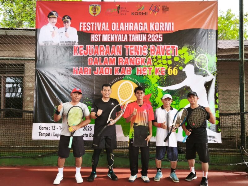 Menang 7-4 di Tie Break, Dandim 1002/HST Lanjut ke Babak Selanjutnya
