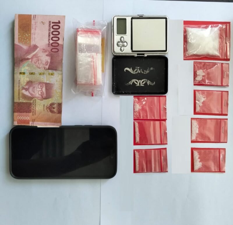 TargetNews.ID/Istmewah/Satresnarkoba Polres Gresik Ringkus Pemuda Pengedar Sabu di Wringinanom, Sita 9,1 Gram