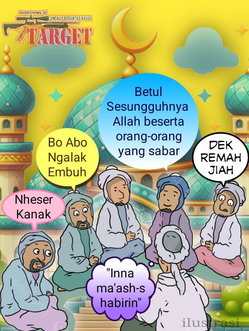 TargetNews.ID/Foto/Guru ngaji adalah pilar pendidikan moral di tengah masyarakat dengan mengajarkan Al-Qur'an. Sayangnya issue viral