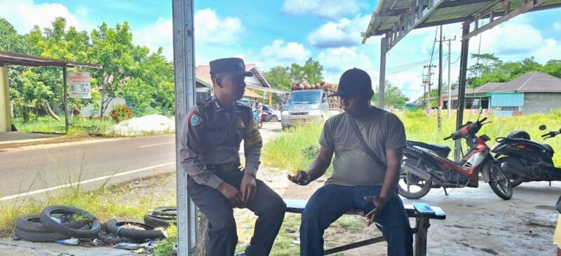 Melalui Kegiatan Sambang, Polsek Maliku Ajak Masyarakat untuk Wujudkan Kamtibmas yang Aman