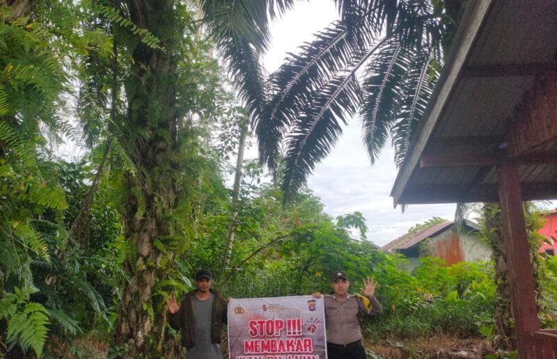 Sampaikan Imbauan Kamtibmas Kepada Masyarakat oleh Personel Polsek Maliku
