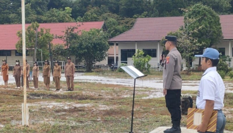 Ciptakan Sekolah Aman, Kapolsek Banama Tingang Gandeng Guru dan Pelajar Lawan Pengaruh Negatif