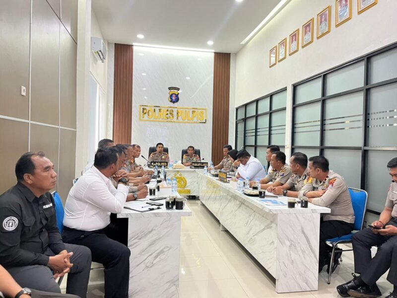 Siap Amankan Nataru, Polres Pulang Pisau Matangkan Strategi Pengamanan Rumah Ibadah dan Pusat Keramaian