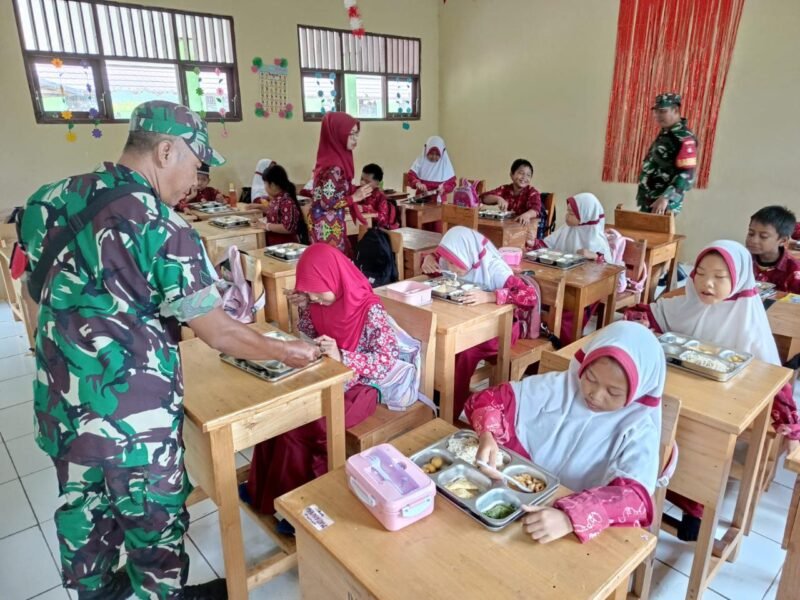Lokasi Penyaluran Makan Bergizi Gratis Bertambah, Dandim 1009/Tanah Laut Instruksikan Pengawasan Ketat