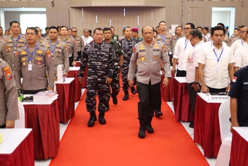 TargetNews.ID/Istimewah/Kepolisian Daerah Jawa Timur (Polda Jatim) menggelar Rapat Koordinasi (Rakor) Lintas Sektoral Operasi Lilin Semeru 2025