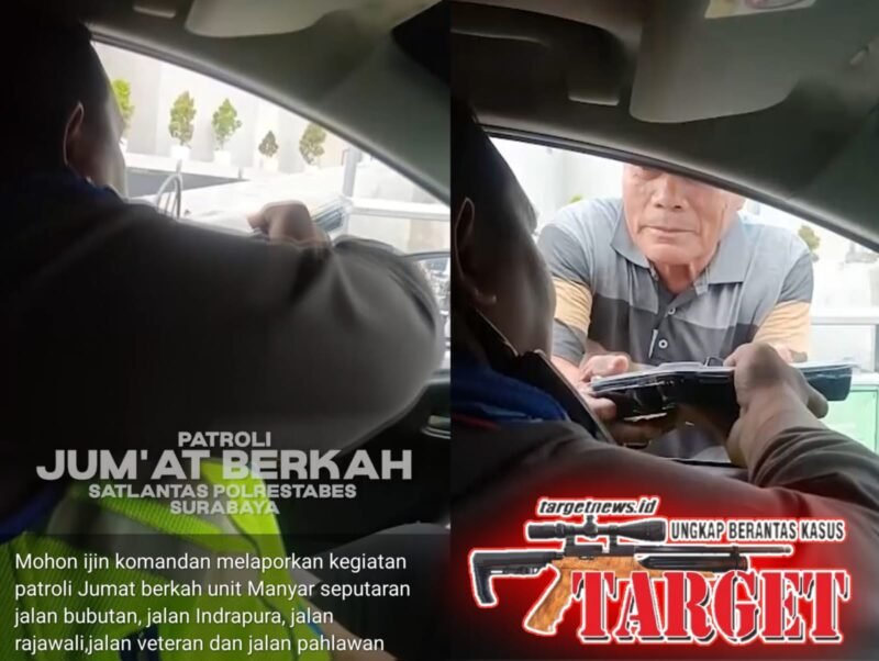 TargetNews.ID/Istimewah: Satlantas Polrestabes Surabaya Peduli 