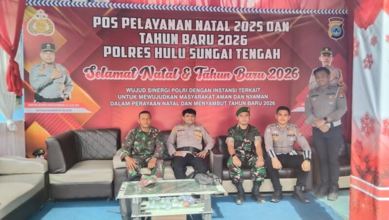 Kodim 1002/HST Pastikan Keamanan Nataru dengan Penempatan Personel di Lapangan