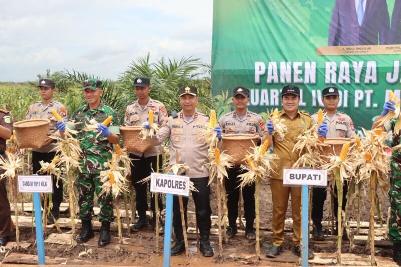 Polri Tak Hanya Jaga Kamtibmas, Kapolres Pulang Pisau Kawal Langsung Ketahanan Pangan