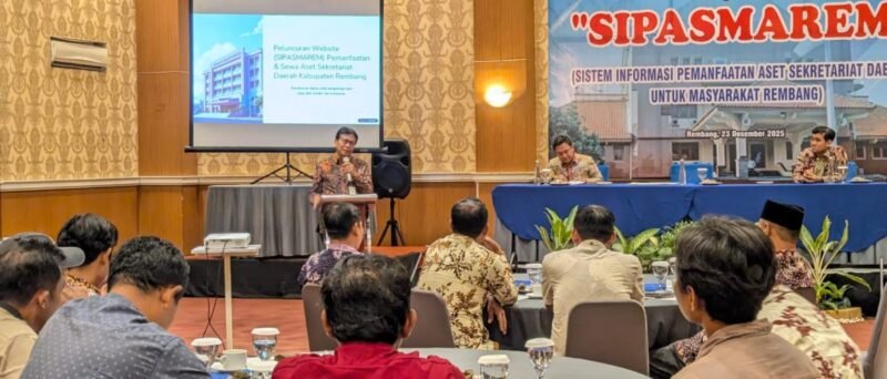Foto: Pemkab Rembang Luncurkan SIPASMAREM, Perkuat Transparansi dan Optimalisasi Aset Daerah
