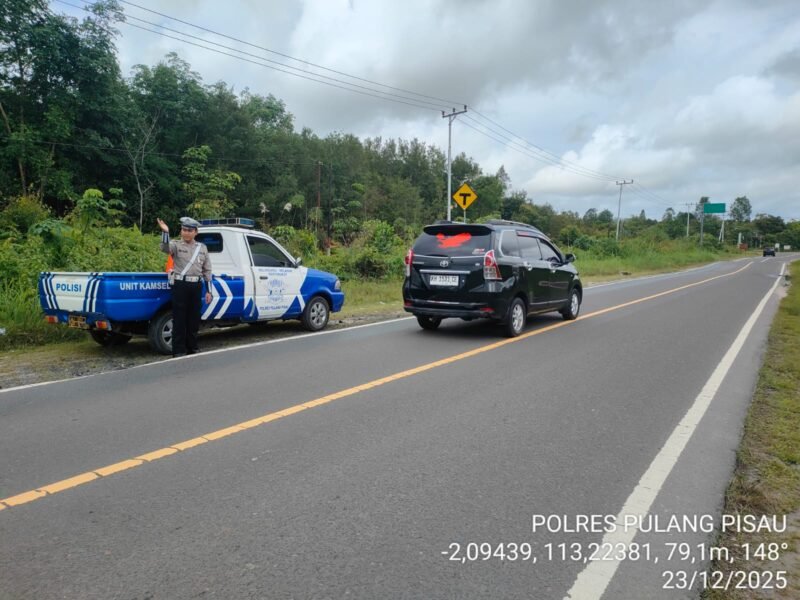 Patroli Siang Daerah Rawan Lakalantas dan Pelanggaran Lalu Lintas Agar Menurunnya Angka Kecelakaan