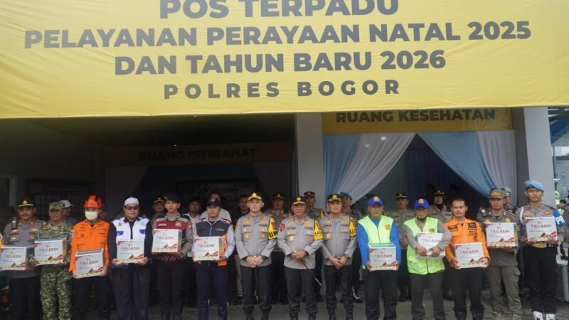 Foto: Kapolda Jabar Pantau Langsung Ops Lilin Lodaya 2025 di Wilayah Hukum Polres Bogor