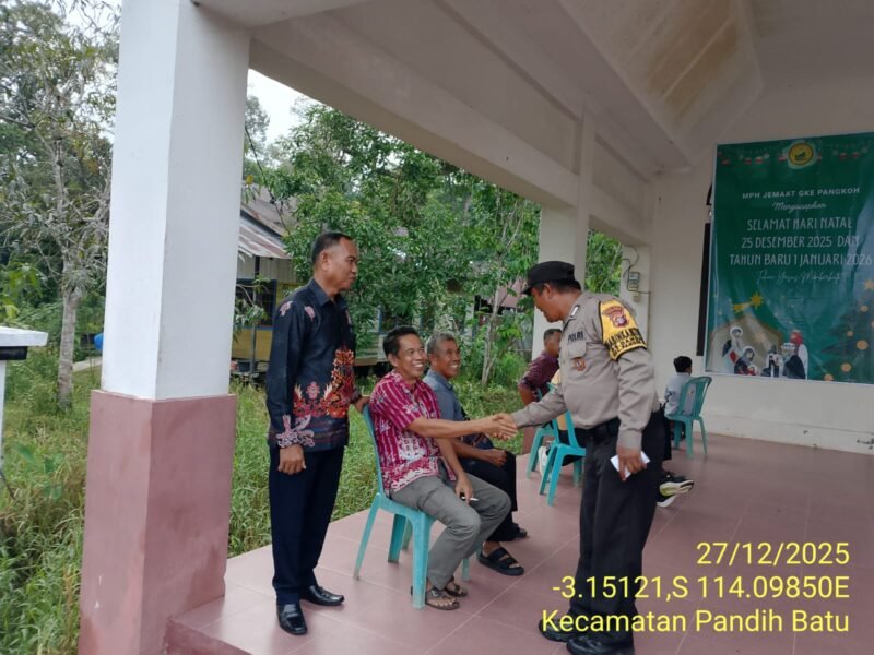 Polsek Pandih Batu Laksanakan Sosialisasi Call Center di Polsek Pandih Batu