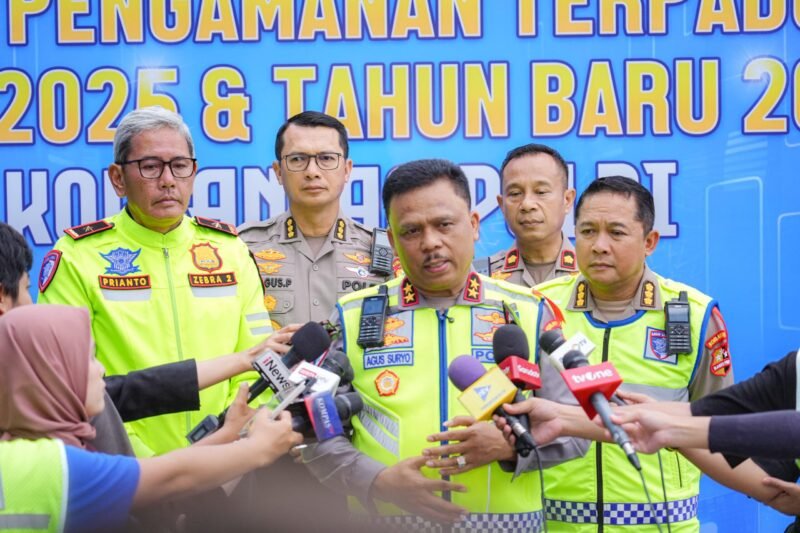 Foto; Puncak Arus Mudik Nataru Terjadi 24 Desember, Fatalitas Kecelakaan Turun 23,23 Persen