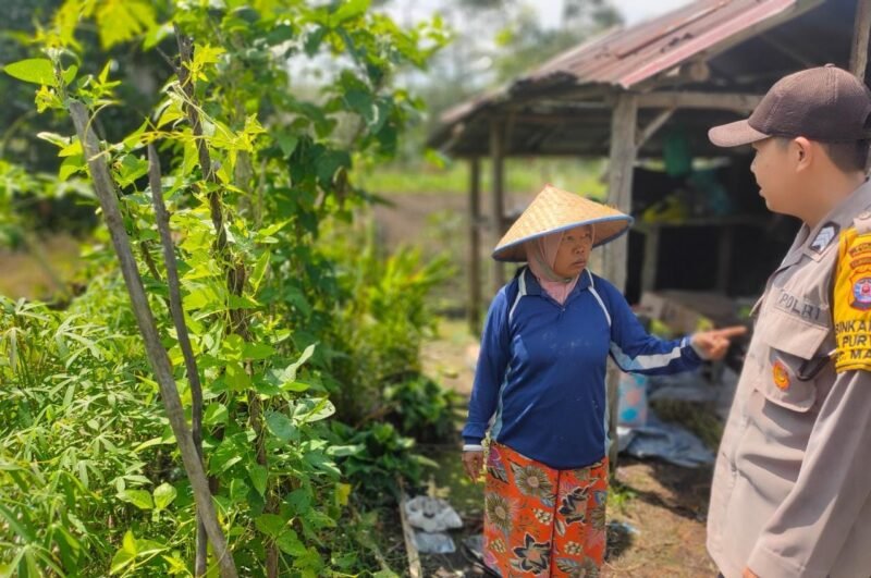 Sambang ke Masyarakat, Personel Polsek Maliku Lakukan Sosialisasi dan Imbauan
