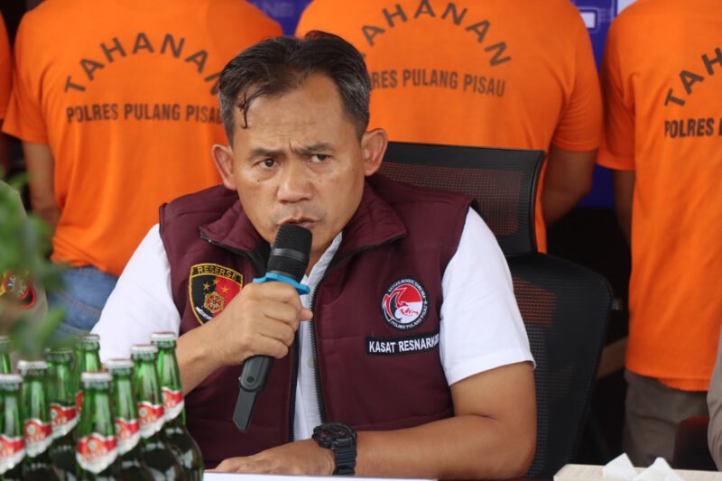 Satresnarkoba Polres Pulang Pisau Ungkap 30 TKP Sabu Selama 2025, Selamatkan Ribuan Generasi Muda