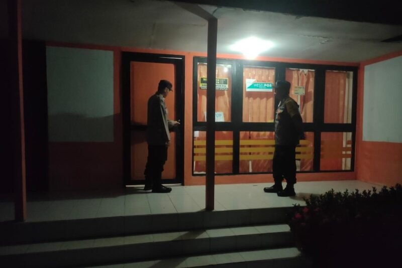 Antisipasi Terjadinya Tindak Pidana Polsek Maliku Patroli Malam.
