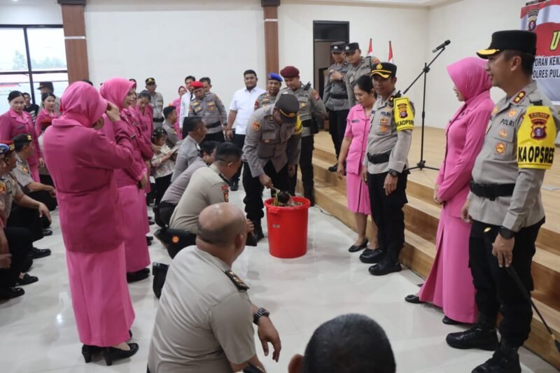 Apresiasi Dedikasi Anggota, Polres Pulang Pisau Gelar Upacara Kenaikan Pangkat Periode 1 Januari 2026