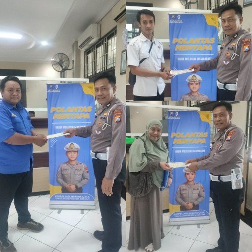 Polantas Menyapa: Sentuhan Humanis Samsat Sidoarjo kota  Dalam Pelayanan Masyarakat (TargetNews.ID Istimewah)