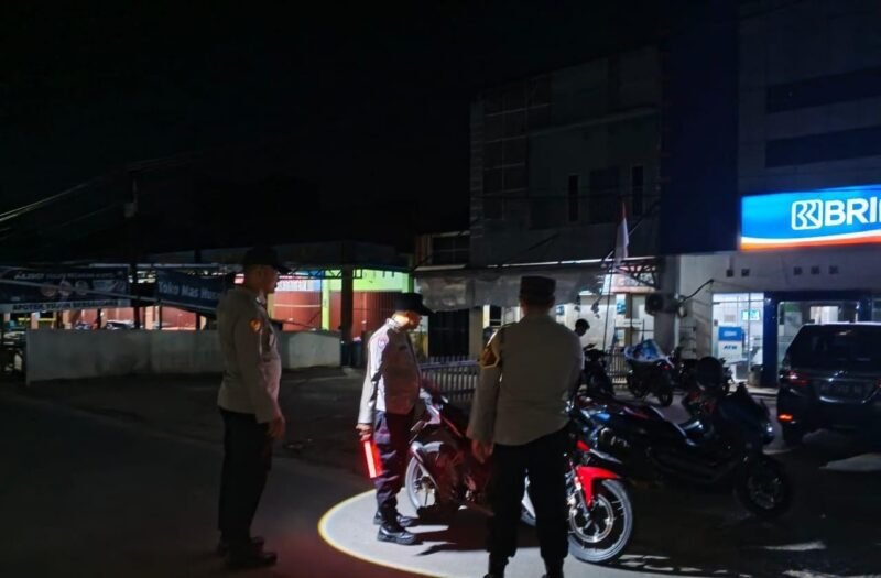 Polsek Maliku Laksanakan KRYD di Wilayah Hukumnya