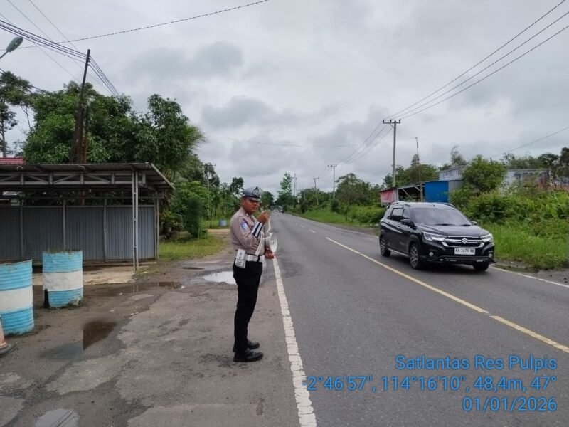 Melalui Penling, Satlantas Polres Pulang Pisau Ajak Masyarakat Utamakan Keselamatan Berkendara