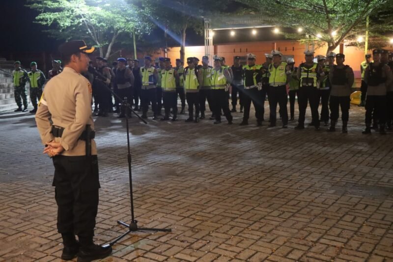 Tanpa Pesta dan Kembang Api, Polres Pulang Pisau Siagakan Personel Amankan Malam Tahun Baru