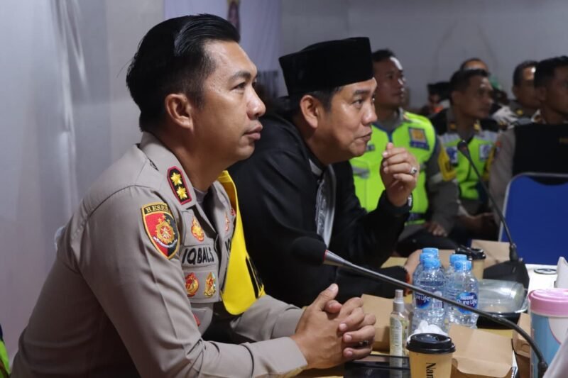 Kapolres Pulang Pisau Imbau Warga Rayakan Tahun Baru Tertib Usai Ikuti Monitoring Kapolri
