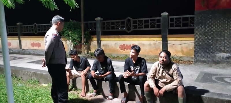 Cegah Judi online Sat Binmas Polres Pulang Pisau Laksanakan Sambang ke Masyarakat