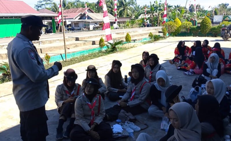 Selamatkan Generasi Muda, Bhabinkamtibmas Desa Dandang Gencarkan Imbauan Stop Narkoba