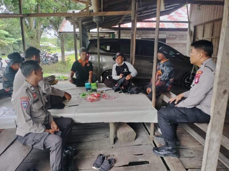 Hadir di Tengah Masyarakat, Sat Binmas Polres Pulang Pisau Berikan Rasa Aman Bagi Warga