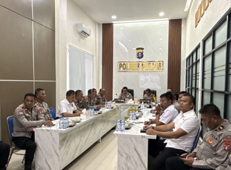 Dukung Program Gizi Nasional, Polres Pulang Pisau Gelar Rapat Koordinasi Bersama Kapolda Kalteng