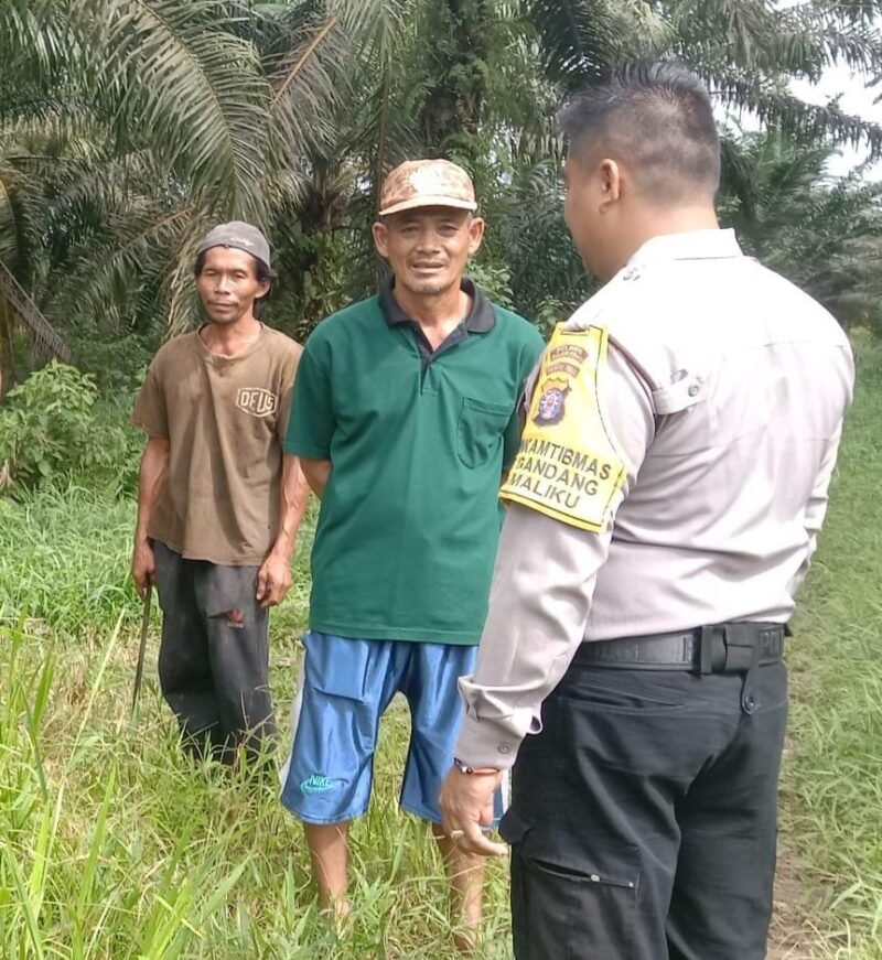 Melalui Kegiatan Sambang, Polsek Maliku Ajak Masyarakat untuk Wujudkan Kamtibmas yang Aman