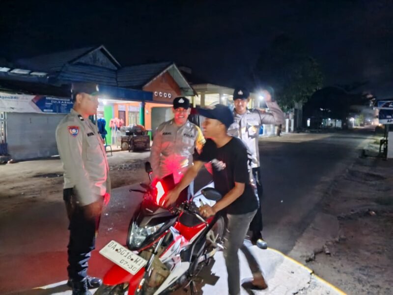 Personil Polsek Maliku Lakukan Patroli Guna Cegah Kriminalitas
