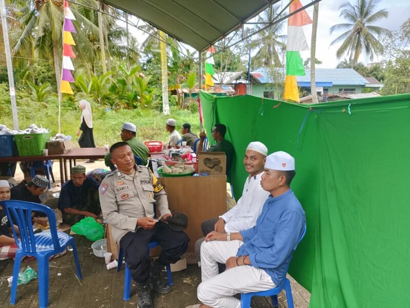 Cegah Love Scam dan Penipuan Belanja Online, Bhabinkamtibmas Polsek Pandih Batu Edukasi Warga Soal Medsos