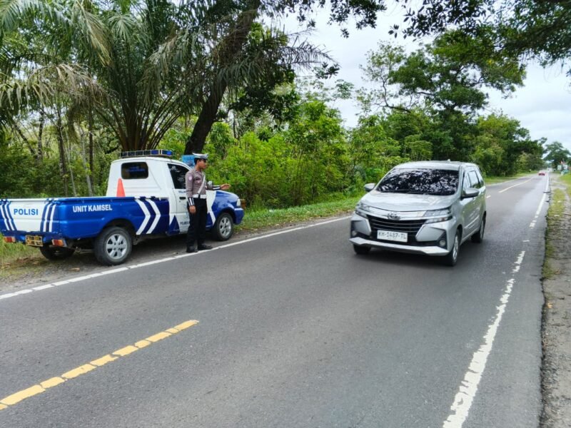 Satlantas Laksanakan Patroli Daerah Rawan Pelanggaran dan Laka Lantas