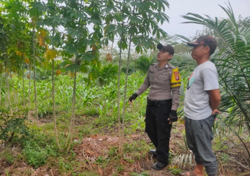 Dekatkan Diri dengan Masyarakat, Polsek Maliku Rutin Sampaikan Pesan Kamtibmas