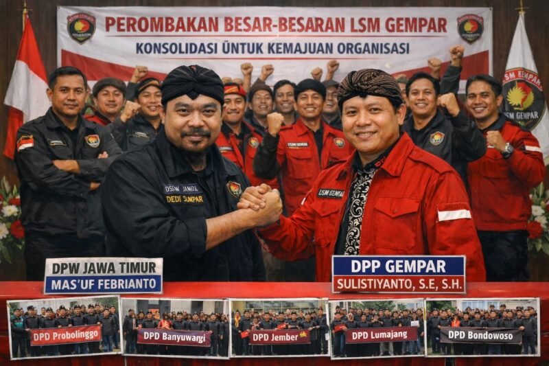 Foto: PEROMBAKAN BESAR-BESARAN LSM GEMPAR: ERA BARU MENUJU ORGANISASI YANG LEBIH SOLID, PROGRESIF, DAN BERDAYA UBah NASIONAL