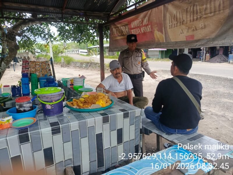 Melalui Kegiatan Sambang, Polsek Maliku Ajak Masyarakat untuk Wujudkan Kamtibmas yang Aman