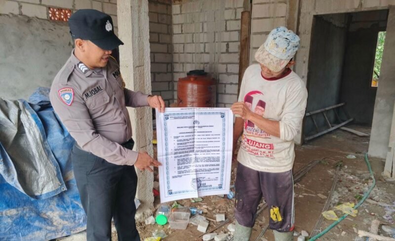 Mengantisipasi Karhutla, Ini Yang Dilakukan Personil Polsek Maliku
