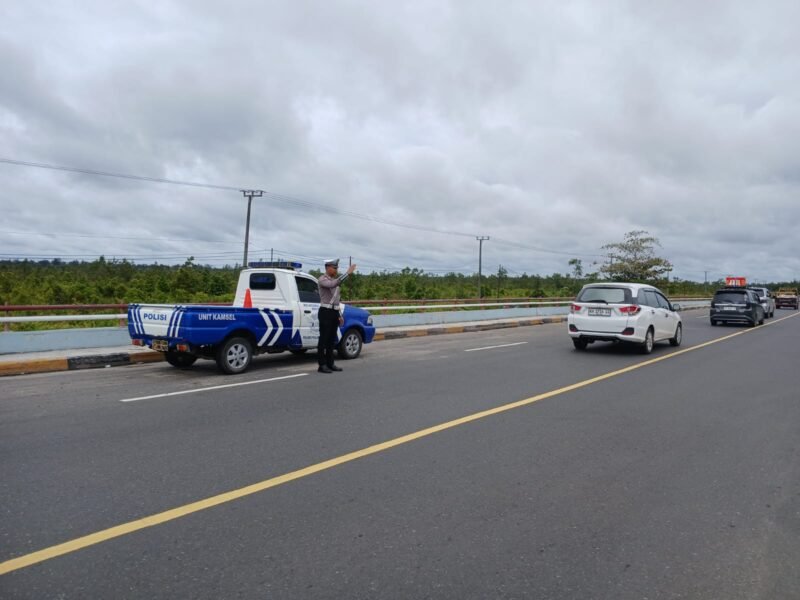 Patroli Rawan Laka Satlantas Polres Pulang Pisau, Wujudkan Keselamatan dan Kelancaran Arus Lalu Lintas