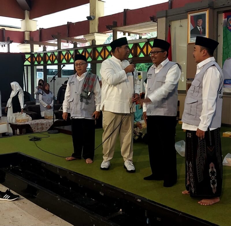 Foto: Sebanyak 1.311 Calon Jemaah Ikuti Praktik Manasik Haji Tingkat Kabupaten Tegal