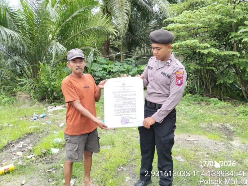 Polsek Maliku Wujudkan Pelayanan Prima, Bukti Nyata Polri Untuk Masyarakat